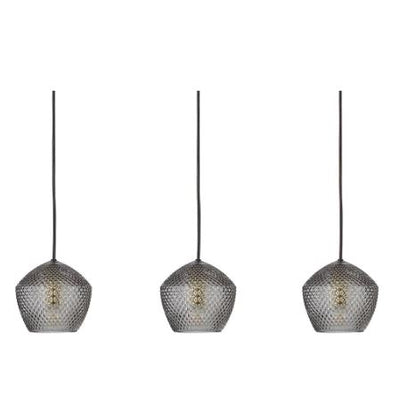 Orbiform 15 Smoked Glass Pendant
