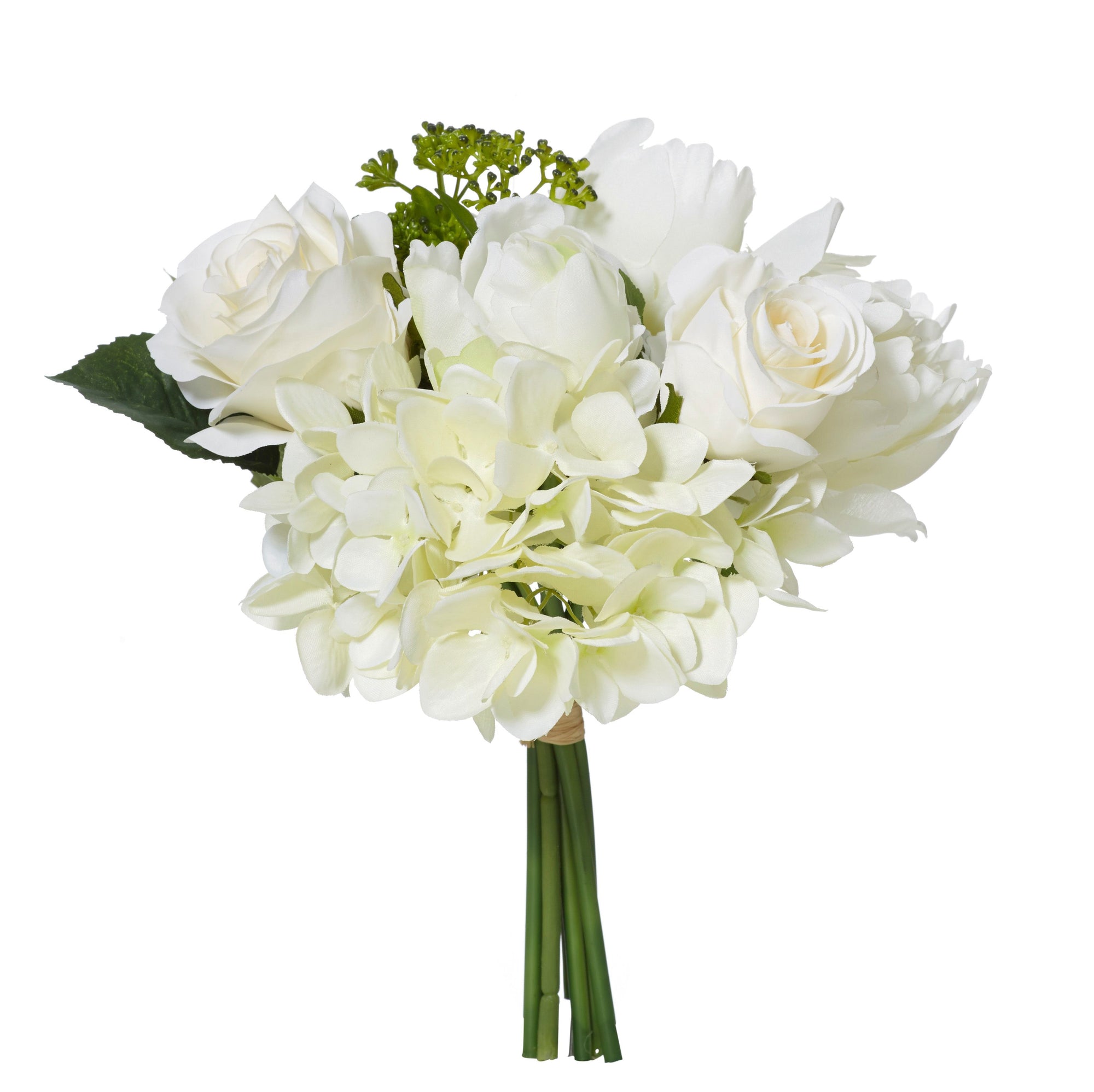 Rose Peony White Bouquet