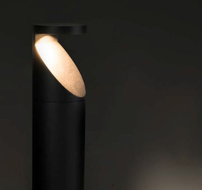 Evio One Direction 600mm Black Bollard Light