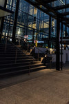 Evio One Direction 600mm Black Bollard Light