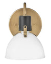 Hinkley Argo 1 Light Heritage Brass Wall Sconce Lighting Affairs