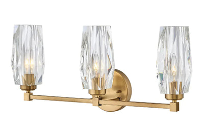 Hinkley Ana 3 Light Vanity Heritage Brass Wall Sconce Lighting Affairs