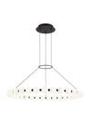 Tech Lighting Orbet 36 Black Chandelier Lighting Affairs