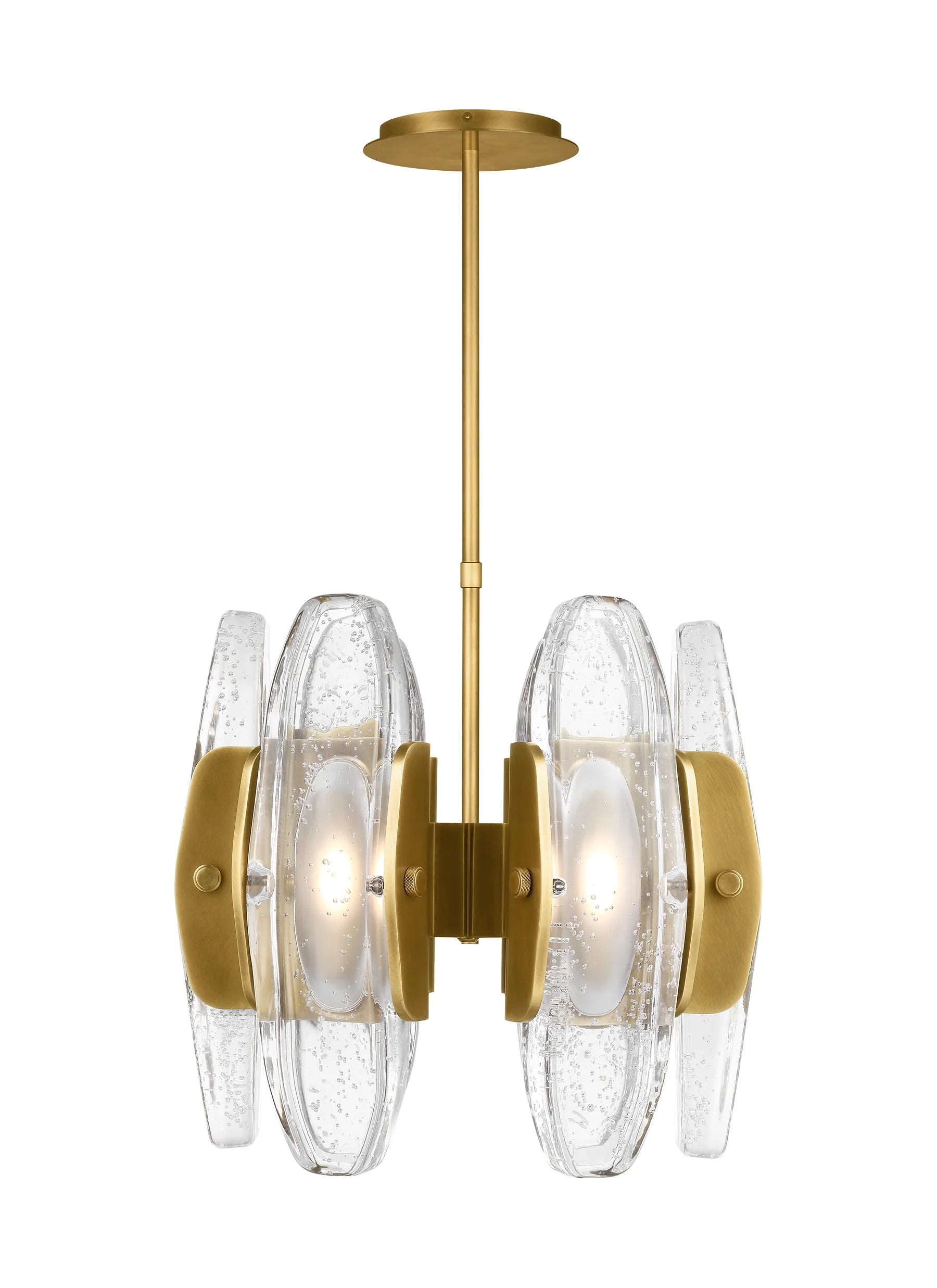 Tech Lighting Wythe Natural Brass Small Chandelier Lighting Affairs