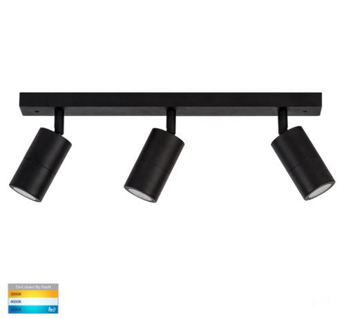 Tivah Black 3 Light TRI Colour Bar Light