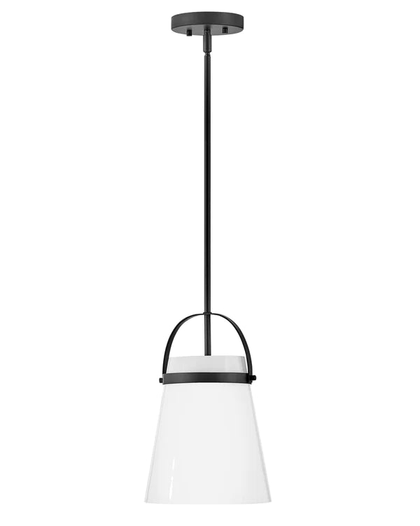 Hinkley Lark Tori 1 Light Black Small Pendant Lighting Affairs