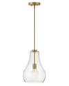 Hinkley Lark Frankie 1 Light Lacquered Brass Pendant Lighting Affairs