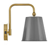 Hinkley Lark Blake 1 Light Lacquered Brass Wall Sconce Lighting Affairs