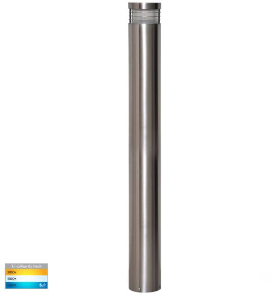 Maxi 900 316 Stainless Steel TRI Colour LED Bollard Light