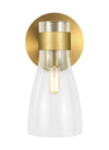 AERIN Moritz 1 Light Burnished Brass Wall Sconce