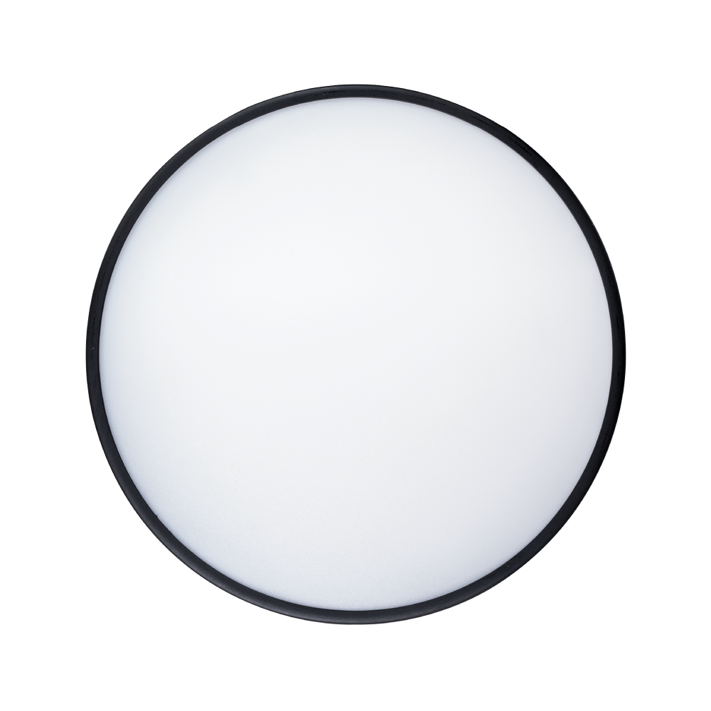 Akira Round Black Ceiling Light