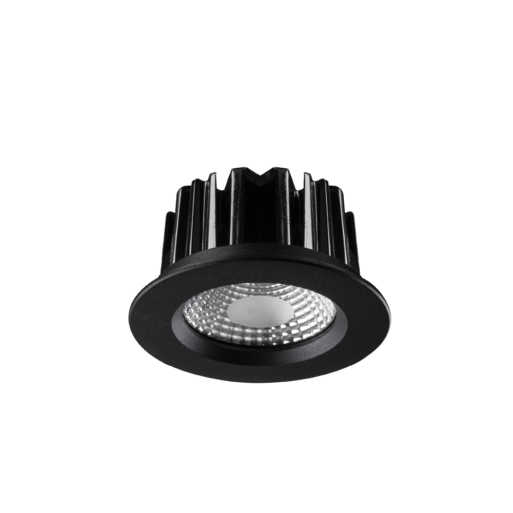 Apex 105mm UV Textured Black 2700K Downlight