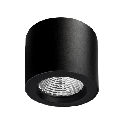 Apex Textured Black Surface Mounted Downlight