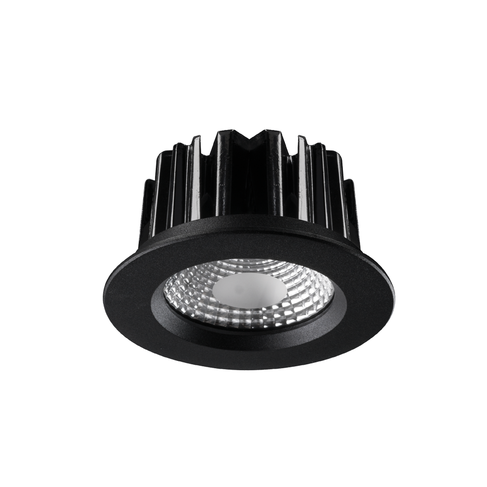 Apex 145mm UV Textured Black 2700K Downlight