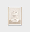 Abstract Ceramic Sand Framed Print