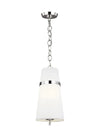 Alexa Hampton Cordtlant 1 Light Small Polished Nickel Pendant Lighting Affairs