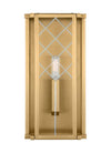 Alexa Hampton Erro 1 Light Burnished Brass Wall Sconce Lighting Affairs