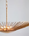Alexa Hampton Helios 4 Light Wide Antique Gild Pendant Lighting Affairs