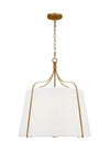 Alexa Hampton Leander 4 Light Antique Gild Pendant Lighting Affairs