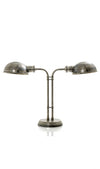 Andrea Table Lamp in Antique Silver