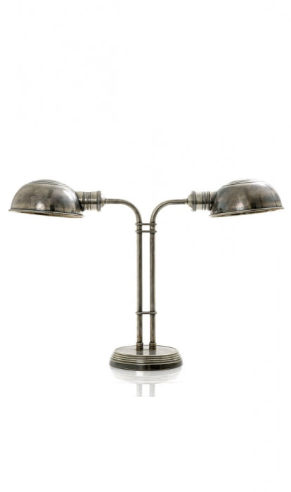 Andrea Table Lamp in Antique Silver