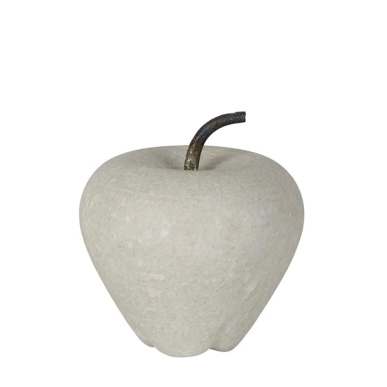 Marble Large White Apple