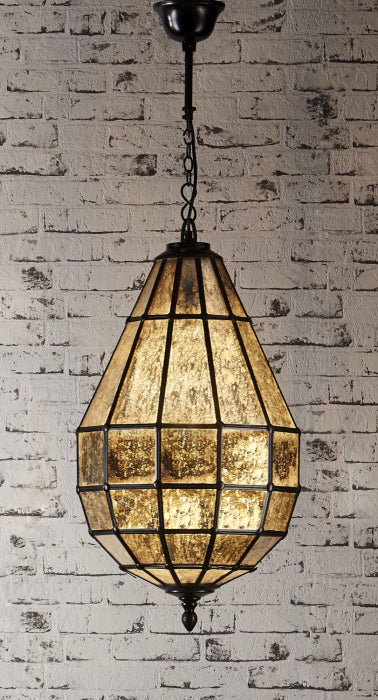 Arthur Glass Pendant Lamp in Black