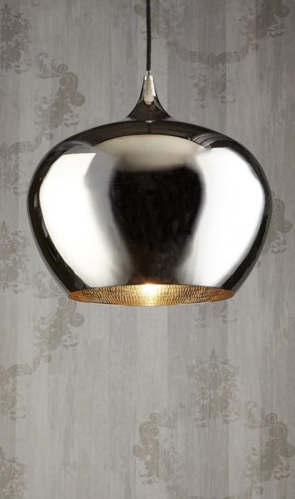Austin Ceiling Lamp Shiny Nickel