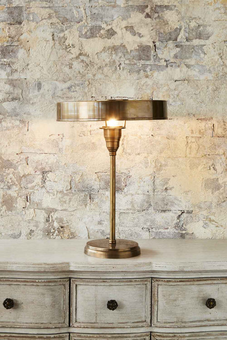 Banks Brass Table Lamp