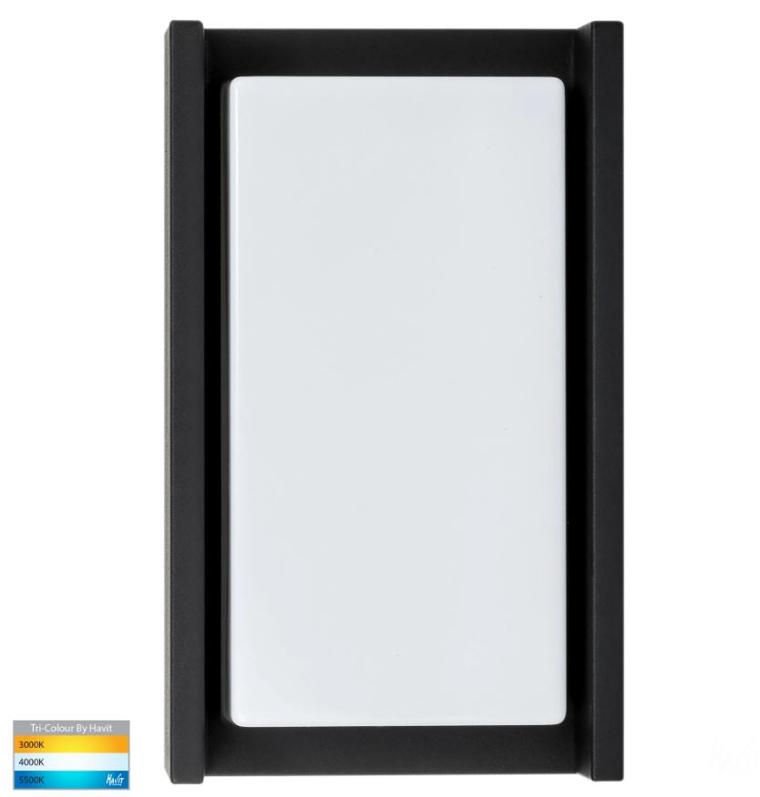 Nepean Black LED Wall Light