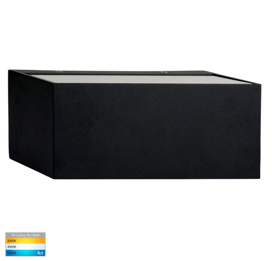 Nikki Black Up & Down LED Wall Light