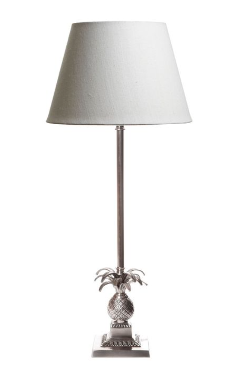 Bora Antique Silver Table Lamp Lighting Affairs