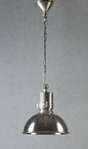 Brighton Large Hanging Lamp in Silver