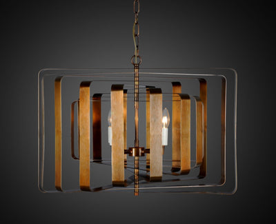 Brinkley Ceiling Light in Brass