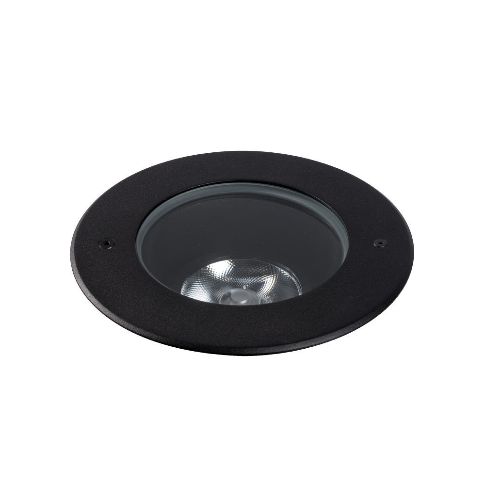 Compass 11W Black 4000K Adjustable Inground Uplight