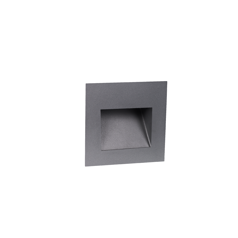 Cuadro 2W Grey Wall Light