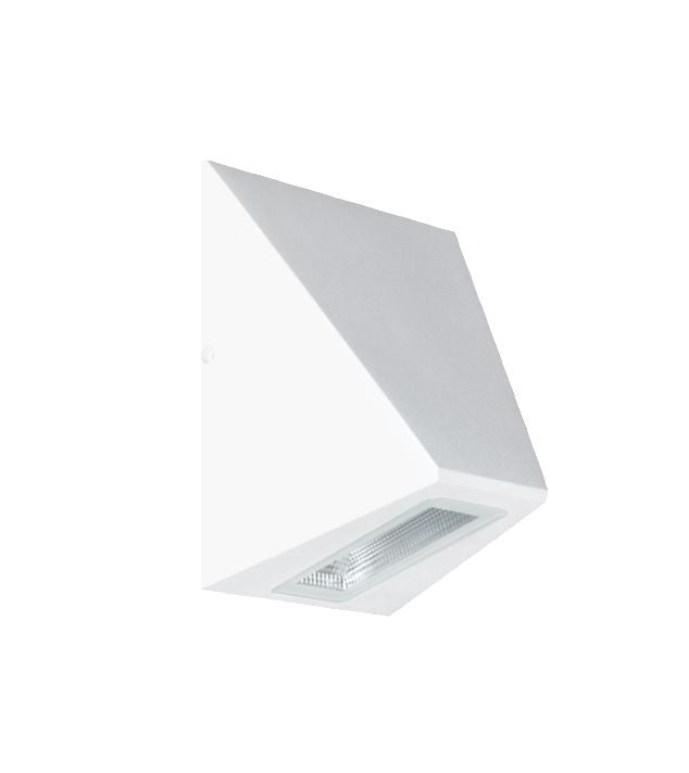 Edge White Wall Light