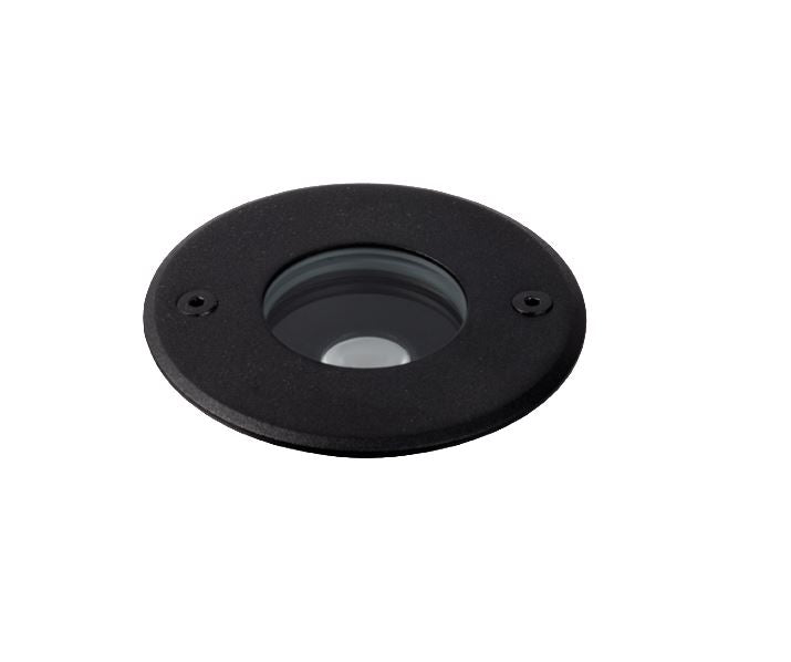Compass 6W Black 3000K Adjustable Inground Uplight