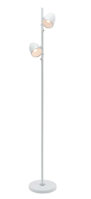 Sara White 2 Light Floor Lamp
