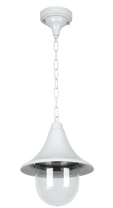 Monaco White Powder Coated Pendant