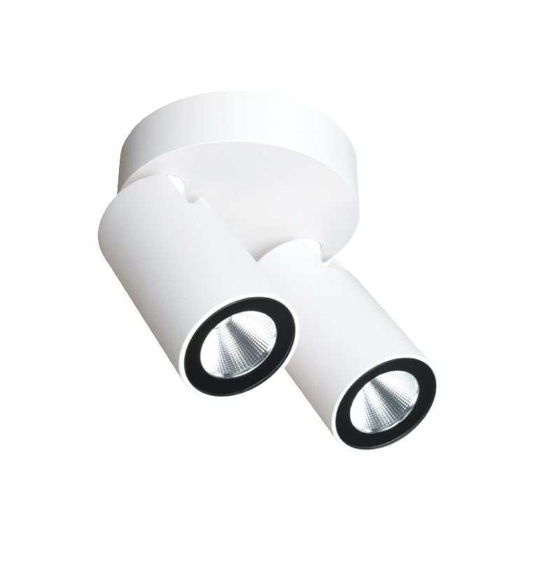 Onyx White Double Spot Light