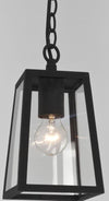 Calvi Textured Black Outdoor Pendant