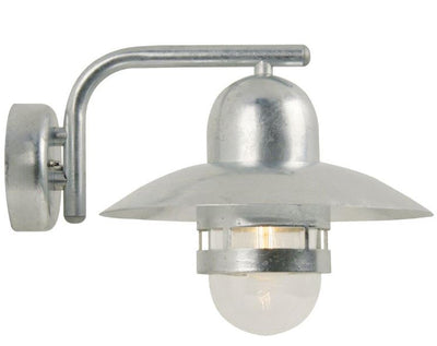 Nibe Galvanised Steel Wall Light