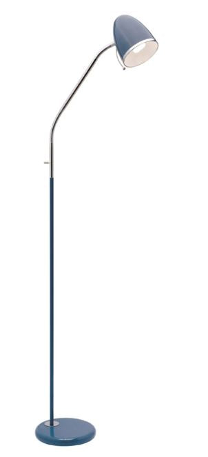Sarah Navy Floor Lamp