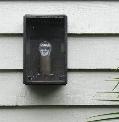 Homefield Matt Black Wall Light