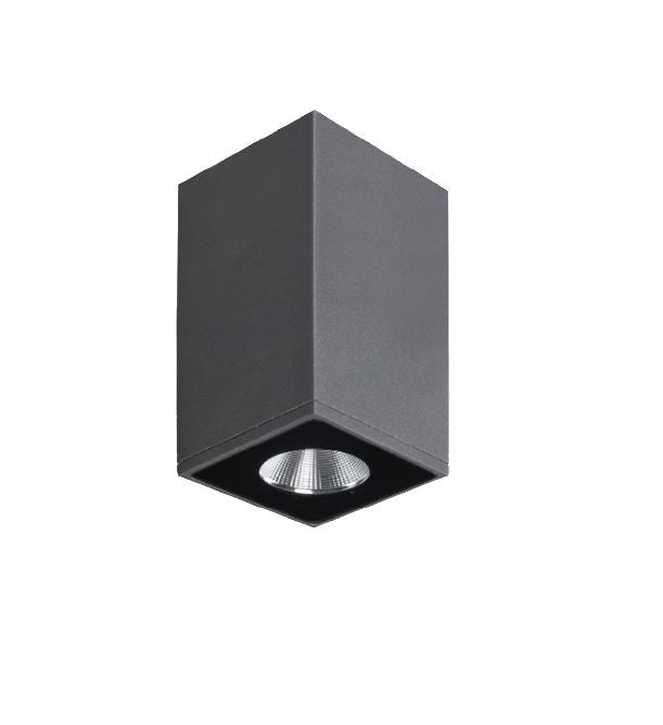 Zeron Mini Grey Exterior Surface Mount Down Light