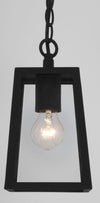 Calvi Textured Black Outdoor Pendant