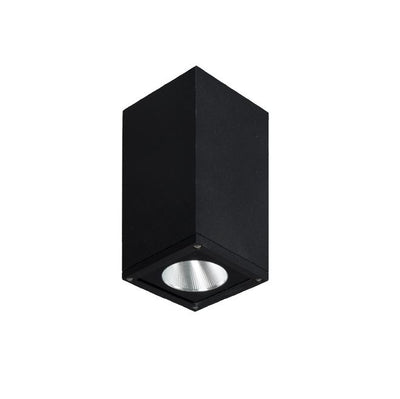 Zeron Black Exterior Surface Mount Down Light