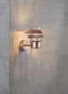 Blokhus Copper Glass Exterior Wall Light