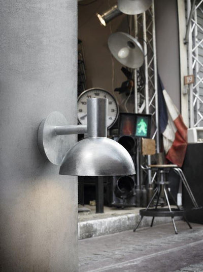 Arki Galvanised Steel Exterior Wall Light